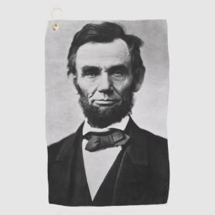 Toalla De Golf Abraham Lincoln: 16º presidente de América