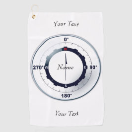Toalla De Golf Abrújula náutica