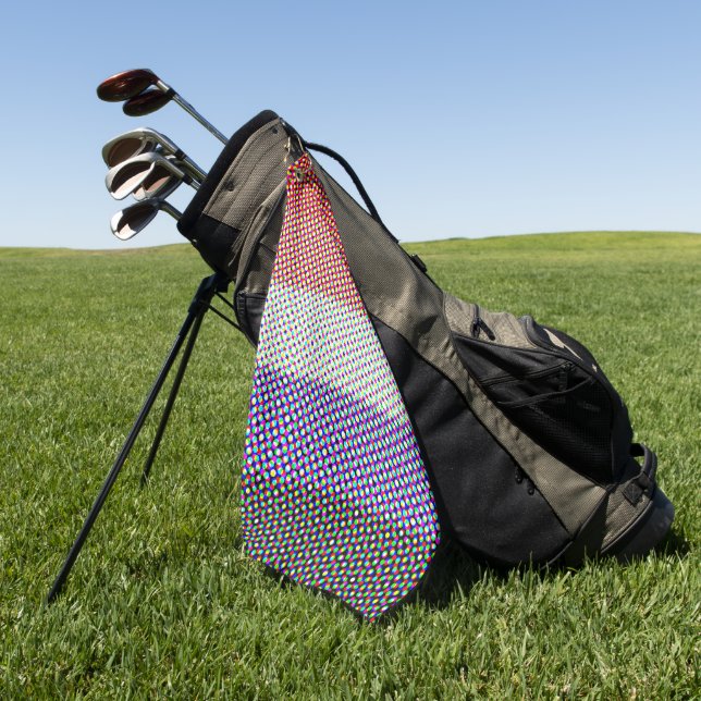 Toalla De Golf Abstract Cupioromantic Pride Flag  (Verde)