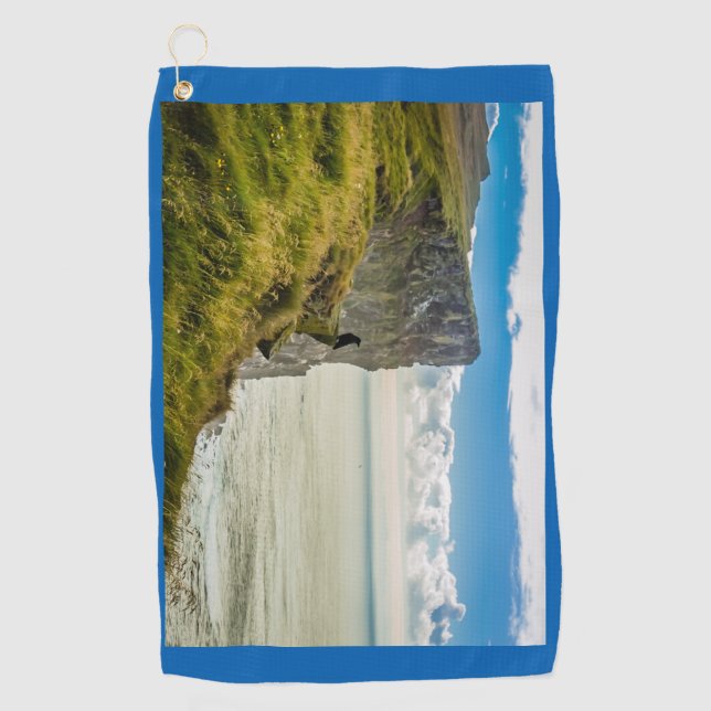 Toalla De Golf Acantilados de Latrabjarg, Islandia (Anverso)