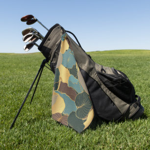 Toalla De Golf Acuarela floral decorativa elegante y llamativa 
