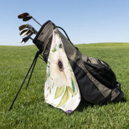Toalla De Golf Acuarela floral decorativa elegante y llamativa 