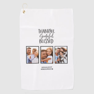 Toalla De Golf Agradecimiento agradecido bendecimiento foto acció