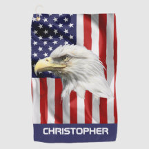 Águila Cuta, Bandera Americana, Patriótico