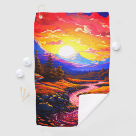 Toalla De Golf Ai Scenery