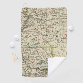 Toalla De Golf Alabama, Mississippi, Luisiana, Arkansas
