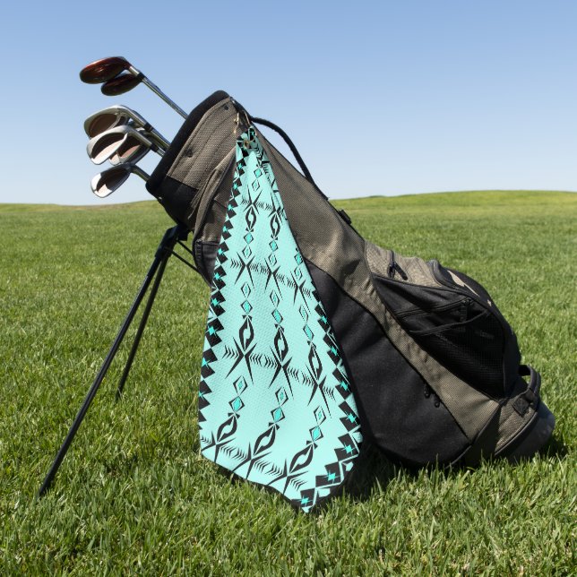 Toalla De Golf Amadahy ~ Agua forestal (Verde)