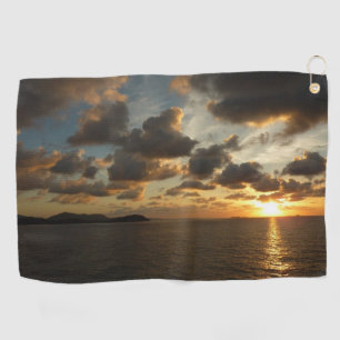 Toalla De Golf Amanecer en St. Thomas I Islas Vírgenes Estadounid