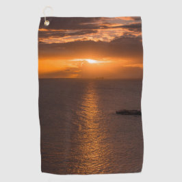 Toalla De Golf Amanecer sobre el océano Atlántico