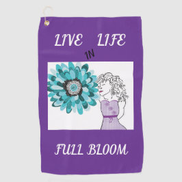 Toalla De Golf Amor a las flores