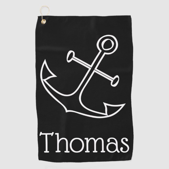 Toalla De Golf Ancla (Anverso)