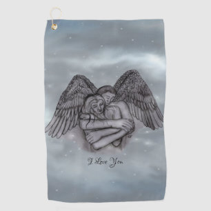 Toalla De Golf Angel Eros en el amor, te amo
