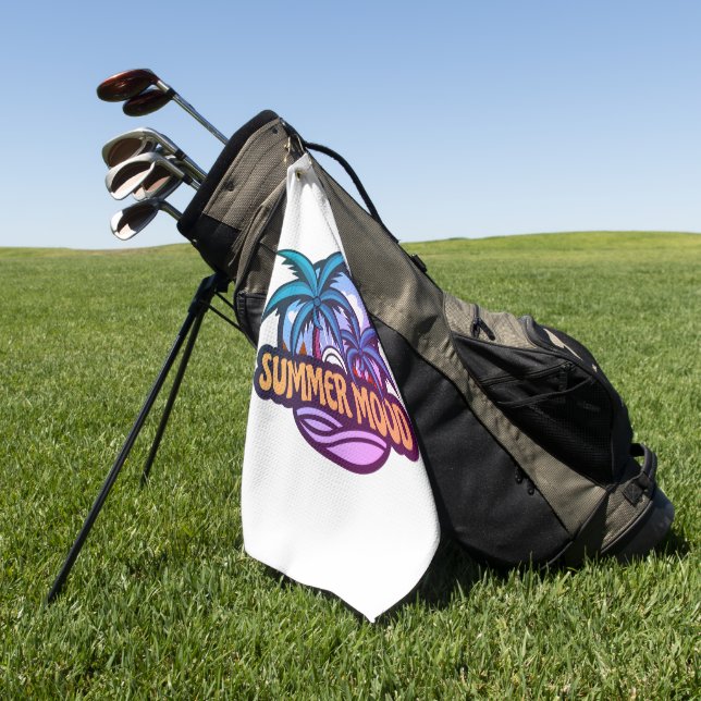 Toalla De Golf Ánimo de verano (Verde)