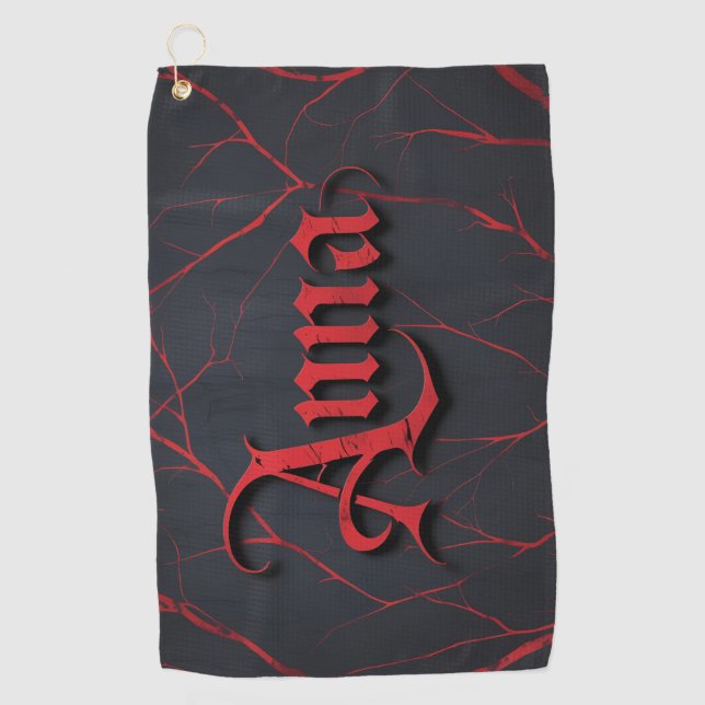 Toalla De Golf Anna In Gothic (Anverso)