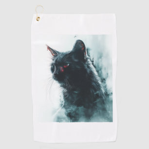 Toalla De Golf Apocalipsis del gato zombi