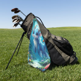 Toalla De Golf Aqualumi – Keeper of Coral Dreams. 