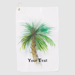 Toalla De Golf Árbol de palmas Personalizado personalizado