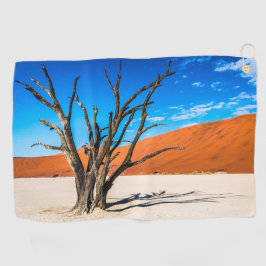 Toalla De Golf Árbol muerto en Deadvlei, Namibia