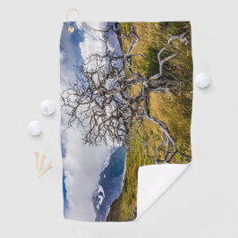 Toalla De Golf Árbol quemado, Torres del Paine, Chile