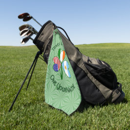Toalla De Golf Argentina Irlanda EE. UU. Trébol Bandera