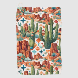 Toalla De Golf Arizona con tema de Cactus