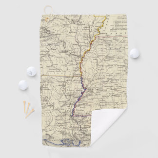 Toalla De Golf Arkansas, Luisiana y Mississippi