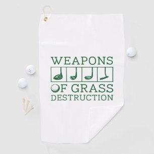 Toalla De Golf Armas De Destrucción De Grasa