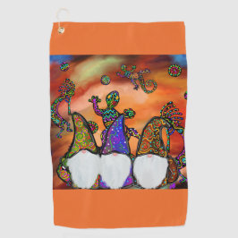 Toalla De Golf Arte Gnomo