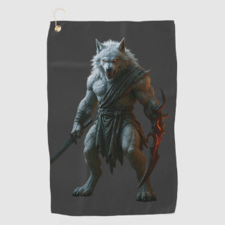Toalla De Golf Artic Werewolf