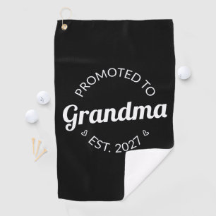 Toalla De Golf Ascendida a Abuela Desde 2027 Nueva Nana Yo