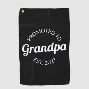 Toalla De Golf Ascendido a Abuelo Desde 2027 Nuevo Papá Yo