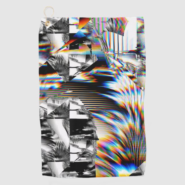 Toalla De Golf Ataque con arco iris (Anverso)