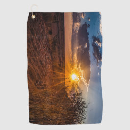 Toalla De Golf Atardecer en el desierto de Kalahari, Namibia