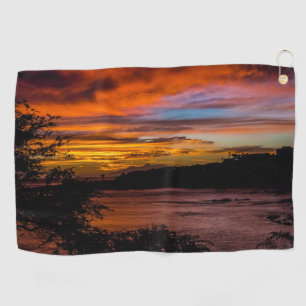 Toalla De Golf Atardecer en Praia, Cabo Verde