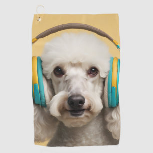 Toalla De Golf Auriculares con cartón