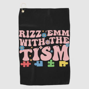 Toalla De Golf Autismo Divertido Rizz Em Con El Tism Meme Autista