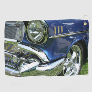 Toalla De Golf Auto azul de la época Chevy 1957