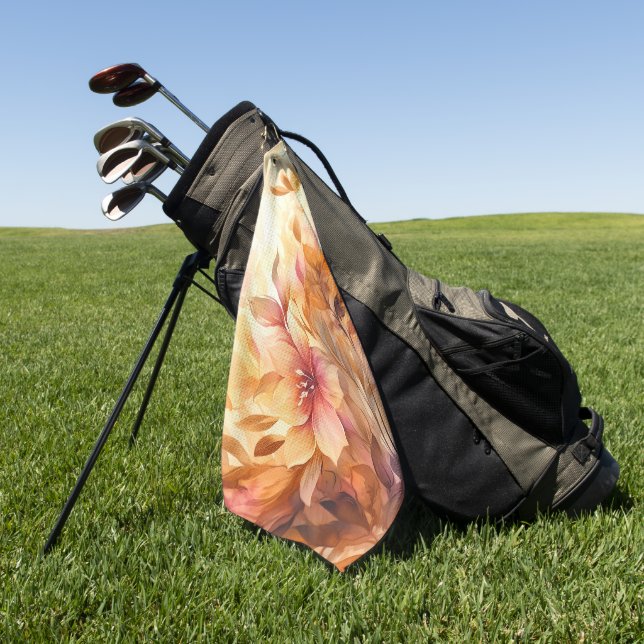 Toalla De Golf Autumn Bouquet (Verde)