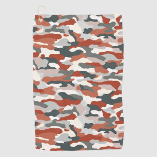 Toalla De Golf Autumn Camouflage