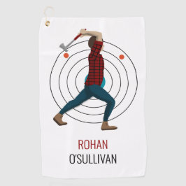Toalla De Golf Ax Throwing