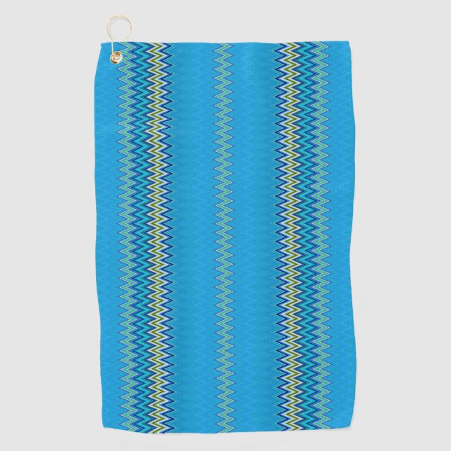 Toalla De Golf Azul (Anverso)