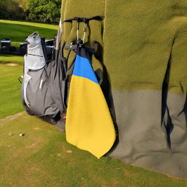 Toalla De Golf Azul amarillo