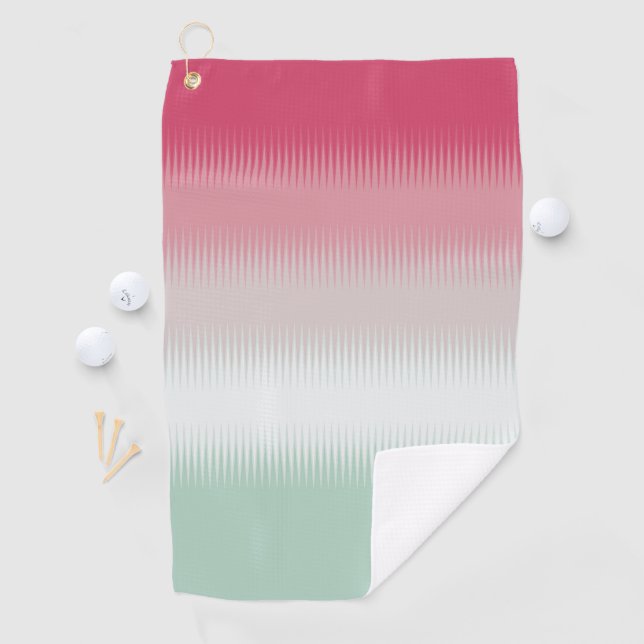 Toalla De Golf Azul claro Verde Gris gris marrón rojo (In situ)