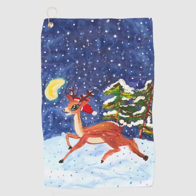 Toalla De Golf Baby Deer (Anverso)