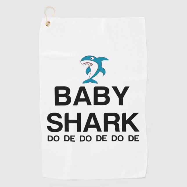TOALLA DE GOLF BABY SHARK (Anverso)