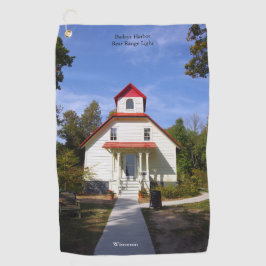 toalla de golf Baileys Harbor Rear Range Light