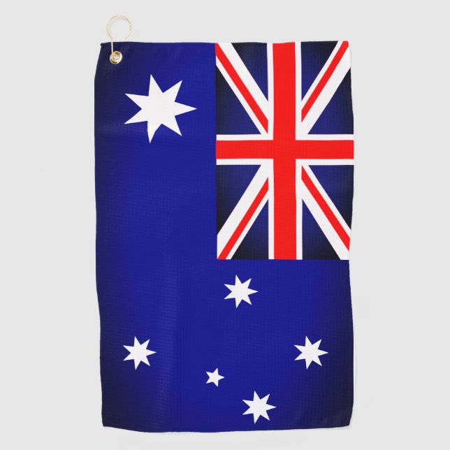 Toalla de golf Bandera Australiana (Anverso)