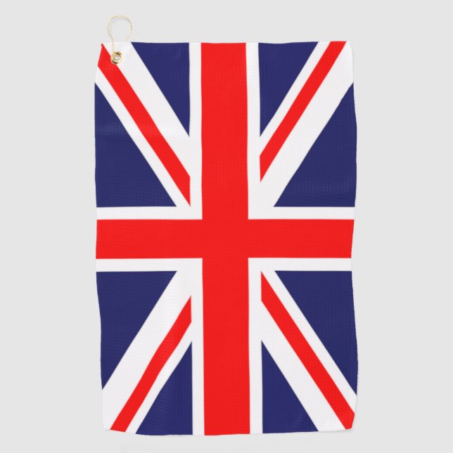 Toalla de golf Bandera Británica (Anverso)