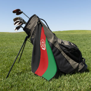 Toalla De Golf Bandera de Afganistán