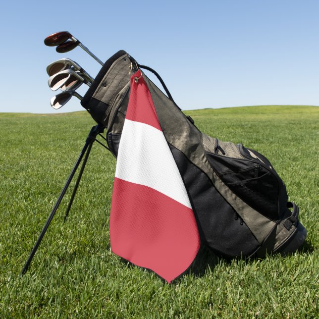 Toalla De Golf Bandera de Austria (Verde)